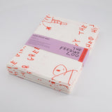 Red Zoo Friends Compostable Splat Mats